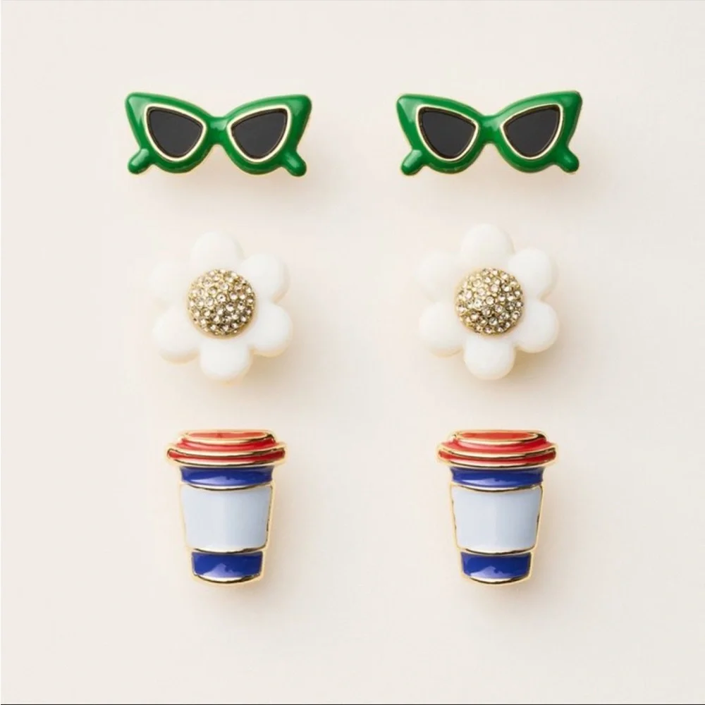 Target Kate Spade Earrings Set NIB - Picture 1 of 2